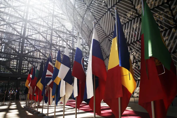 欧州連合首脳会議、ブリュッセル — ストック写真
