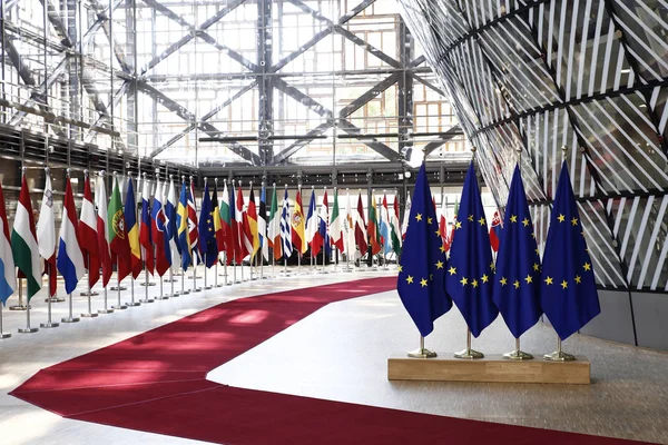 Gipfel der europäischen Gewerkschaftsführer, Brüssel — Stockfoto