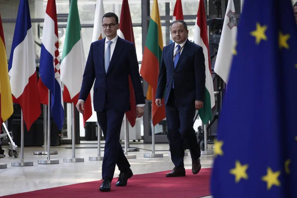 Summit of European Union leaders, Brussels — Stock Photo, Image