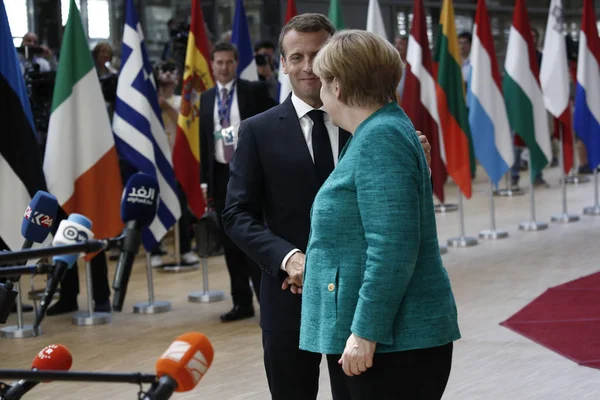 Cumbre de líderes de la Unión Europea, Bruselas —  Fotos de Stock