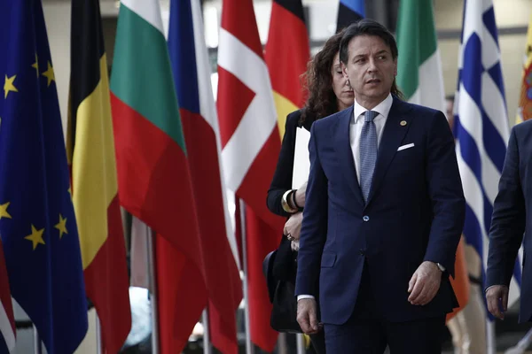 Toppmöte mellan Europeiska unionens ledare, Bryssel — Stockfoto