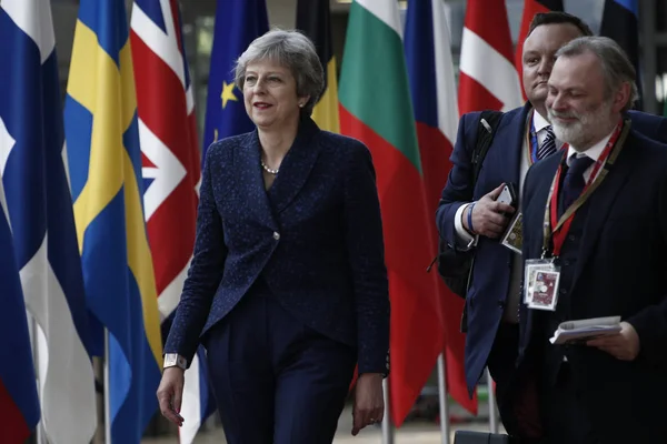 Summit of European Union leaders, Brussels — Stock Photo, Image