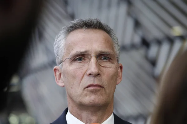 Саммит лидеров Европейского Союза, Брюссель — стоковое фото