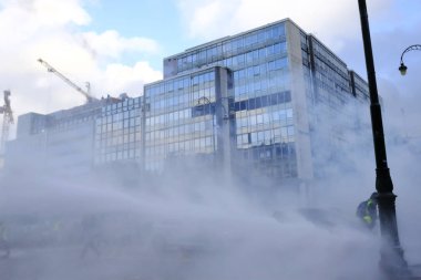 Brüksel'de Sarı Yelekler Protestosu