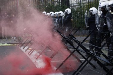 Brüksel'de Sarı Yelekler Protestosu