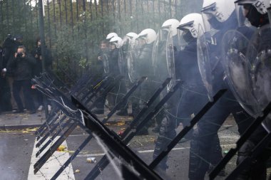Brüksel'de Sarı Yelekler Protestosu