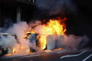 Brüksel'de Sarı Yelekler Protestosu