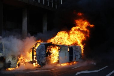 Brüksel'de Sarı Yelekler Protestosu