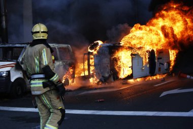 Brüksel'de Sarı Yelekler Protestosu