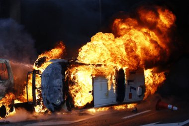 Brüksel'de Sarı Yelekler Protestosu