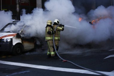 Brüksel'de Sarı Yelekler Protestosu