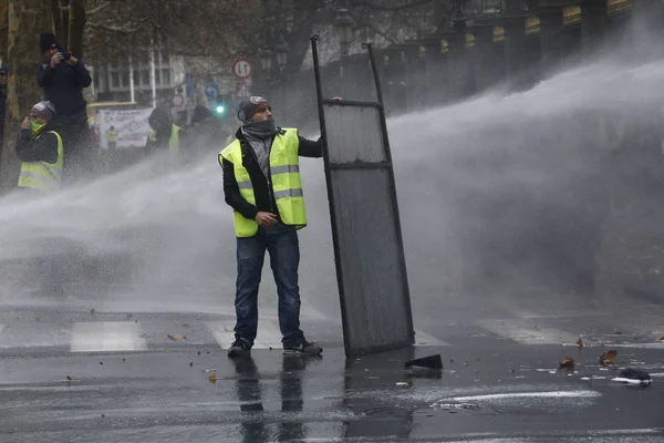 Brüksel'de Sarı Yelekler Protestosu