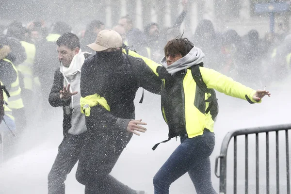 Brüksel'de Sarı Yelekler Protestosu