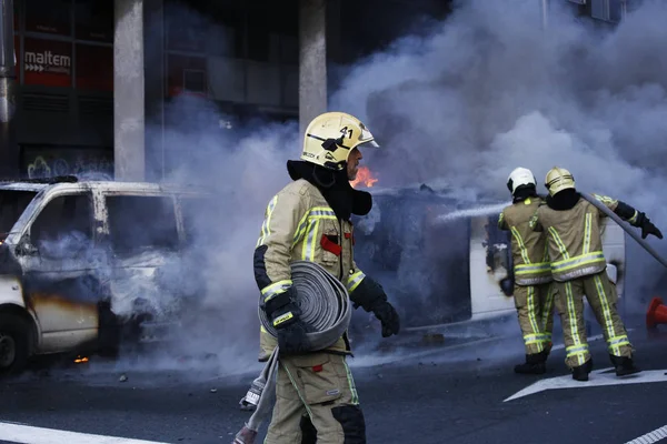 Brüksel'de Sarı Yelekler Protestosu