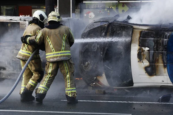 Brüksel'de Sarı Yelekler Protestosu