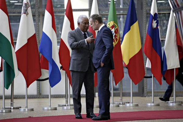 Belgien - eu - portugal - diplomatie — Stockfoto