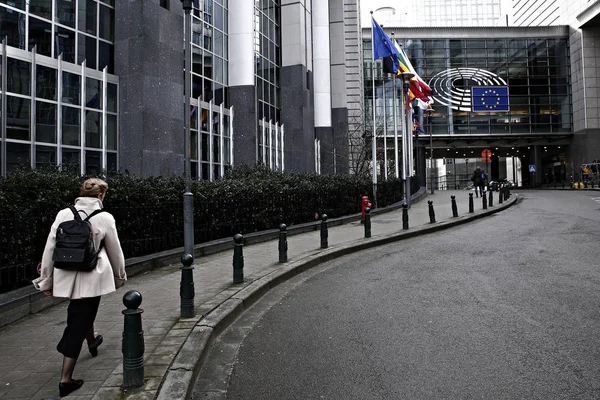 BELGIUM - EU - BREXIT - PARLAMENT - UK — Fotografie, imagine de stoc