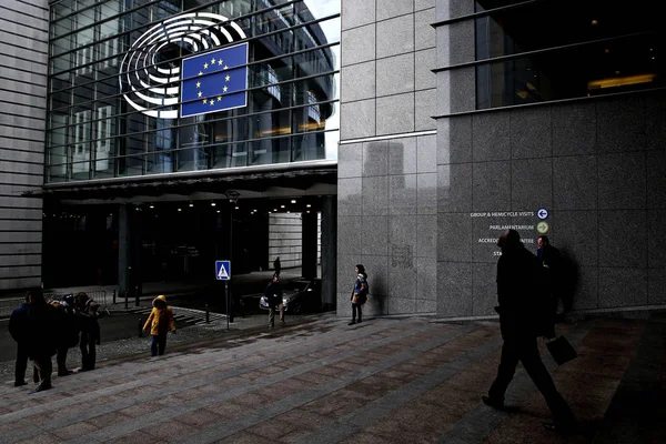 BÉLGICA - UE - BREXIT - PARLAMENTO - UK — Foto de Stock