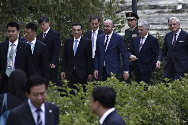 Belgien - China - EU - Diplomatie - Klima — Stockfoto