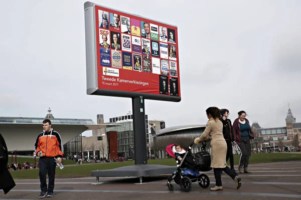 荷兰 - 政治 - 投票 — 图库照片