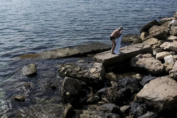 ギリシャ - 環境 - 石油 - 流出 — ストック写真