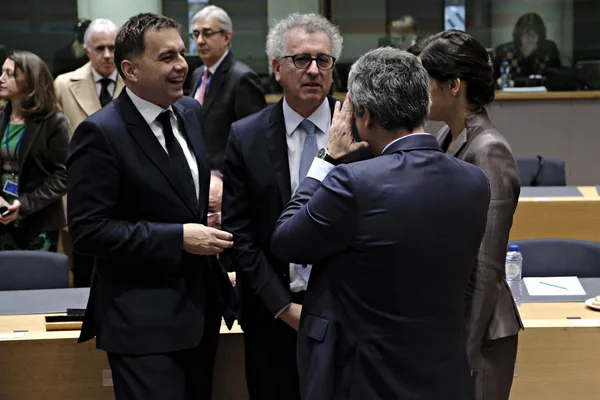 BELGIUM - EU - EUROGROUP — 스톡 사진