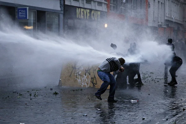 Almanya-G20-Summit-demo-siyaset-protesto — Stok fotoğraf