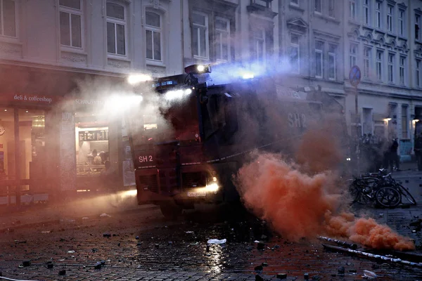 Německo-G20-summit-demo-politika-protest — Stock fotografie