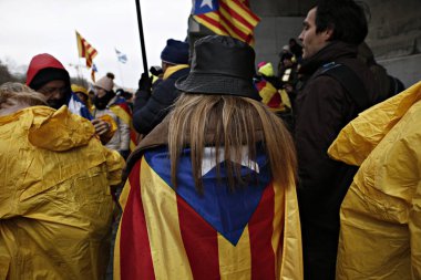 Belçika-Ispanya-Katalonya-siyaset-demo