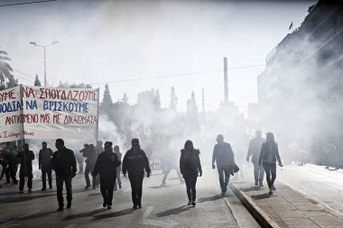 Yunanistan-siyaset-protesto