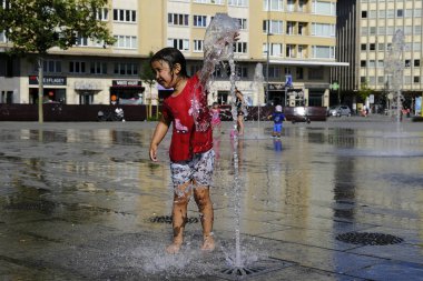 Brüksel 'de ısı dalgası, Belçika