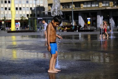 Brüksel 'de ısı dalgası, Belçika