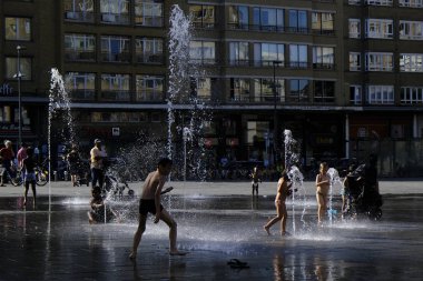 Brüksel 'de ısı dalgası, Belçika