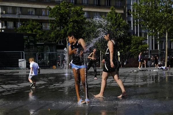 Brüksel 'de ısı dalgası, Belçika