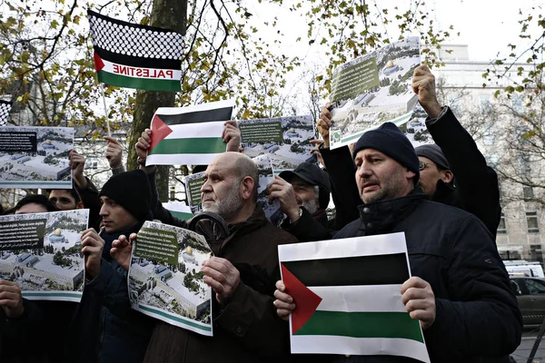 België-VS-Israël-Palestijns-conflict-Jeruzalem — Stockfoto