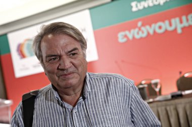 Atina demokratik koalisyonu Merkez Koordinasyon Konseyi toplantısı, Yunanistan 9 Ekim 2017. 