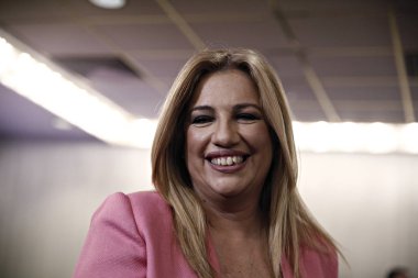 Atina demokratik koalisyonu Merkez Koordinasyon Konseyi toplantısı, Yunanistan 9 Ekim 2017.