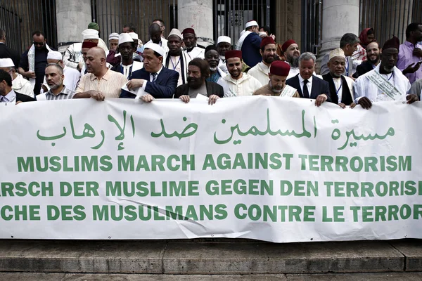 Belçika-AB-Islam-terör saldırıları-Tur — Stok fotoğraf