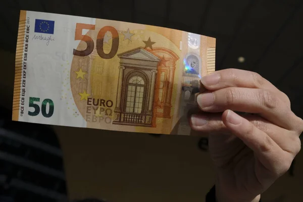 Βέλγιο-οικονομικά της ΕΕ-τραπεζογραμμάτιο — Φωτογραφία Αρχείου