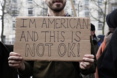 Belçika-ABD-Trump-siyaset-protesto