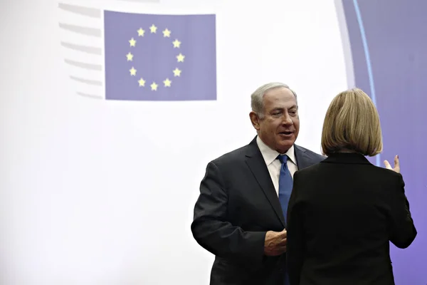 BELGIUM - EU - ISRAEL - DIPLOMACY — Stock Photo, Image