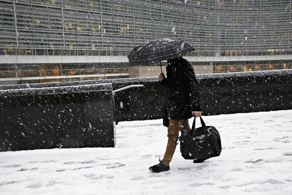 벨기에 - 날씨 - 눈 — 스톡 사진