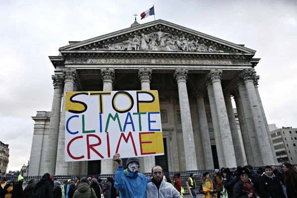 Fransa-çevre-Iklim-ısınma-enerji-Summit — Stok fotoğraf