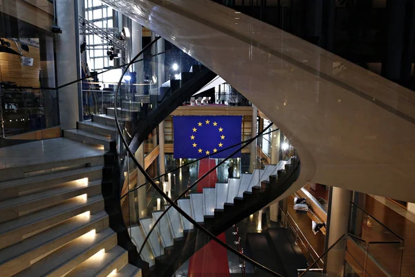 Франція-ЄС-парламент — стокове фото