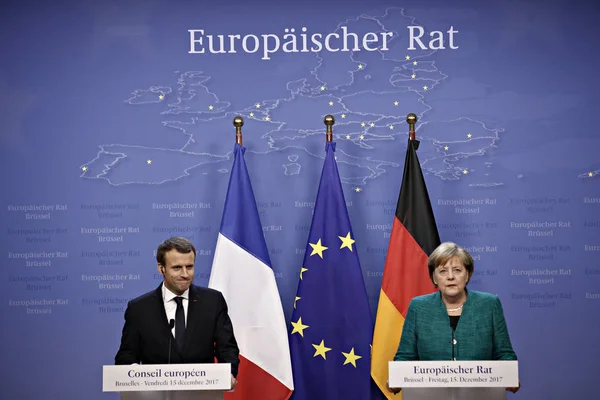 Belgien-EU-Tyskland-Frankrike-rådet — Stockfoto