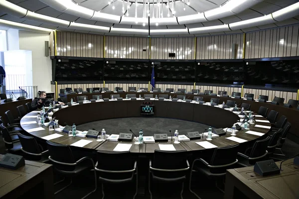 FRANCIA UE COMMISSIONE — Foto Stock