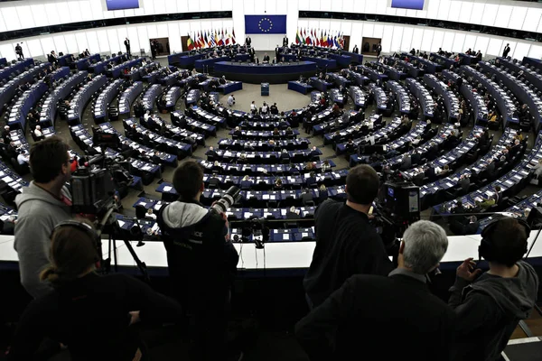 Franciaország-EU-Parlament — Stock Fotó