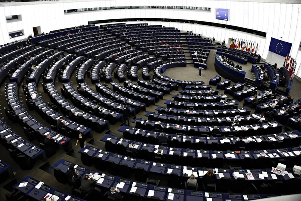 Frankrike-EU-parlamentet-CETA — Stockfoto