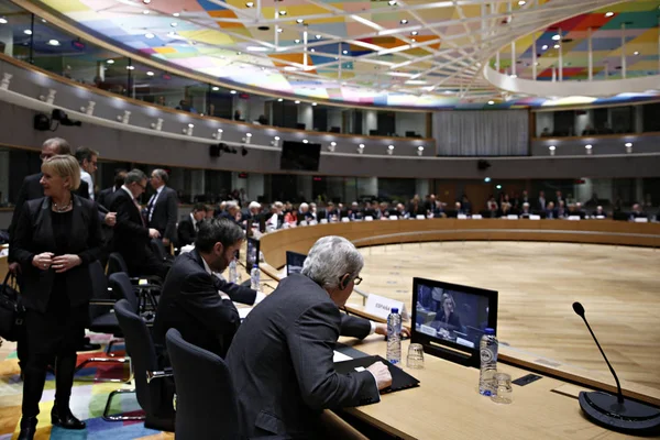 Belgia-UE-dyplomacja — Zdjęcie stockowe