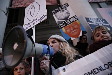 Belçika-siyaset-Trump-açılış-protesto